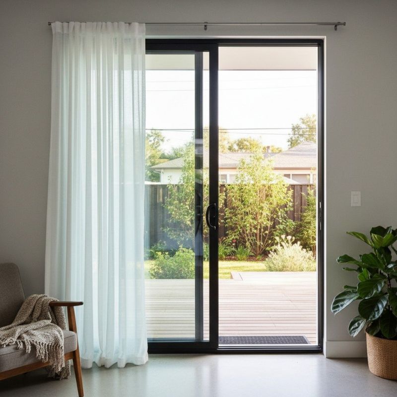 Wood Sliding Door Installation in Wilmington, NC